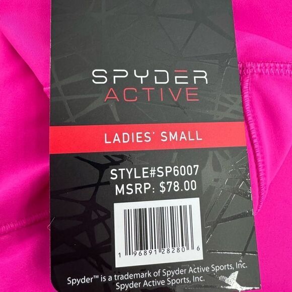 NWT Spyder Active Leggings W/Pockets (Small) - Picture 6 of 6
